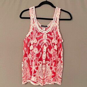 YOUARENOTALONE, Lace Top, Size M